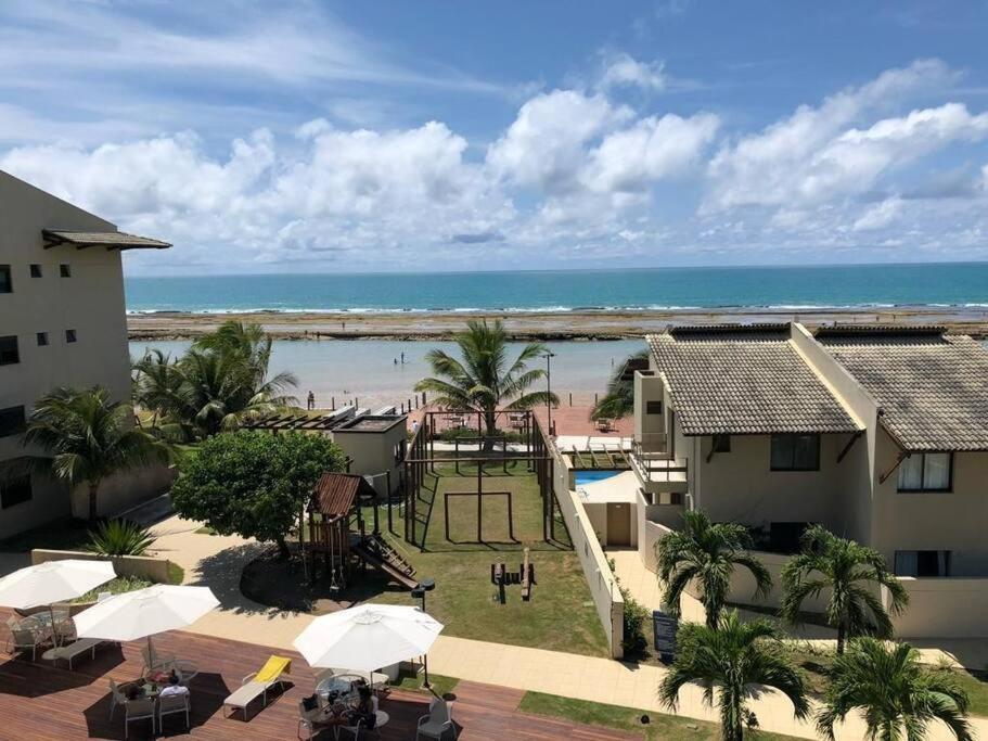 Apt Beira Mar Em Muro Alto Ao Lado Do Nanai Pôrto das Galinhas Eksteriør bilde